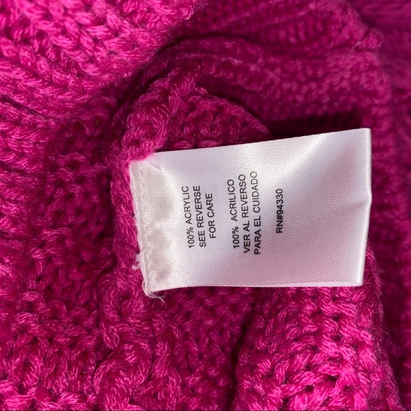 NWT One A Nordstrom Cable Knit Pullover Sweater S - Picture 3 of 4